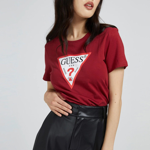 Guess Γυναικεία κοντομάνικη μπλούζα SS CN Original Tee